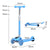 Bopeep Foldable Kids Scooter LED Music Blue-1954802362413617154