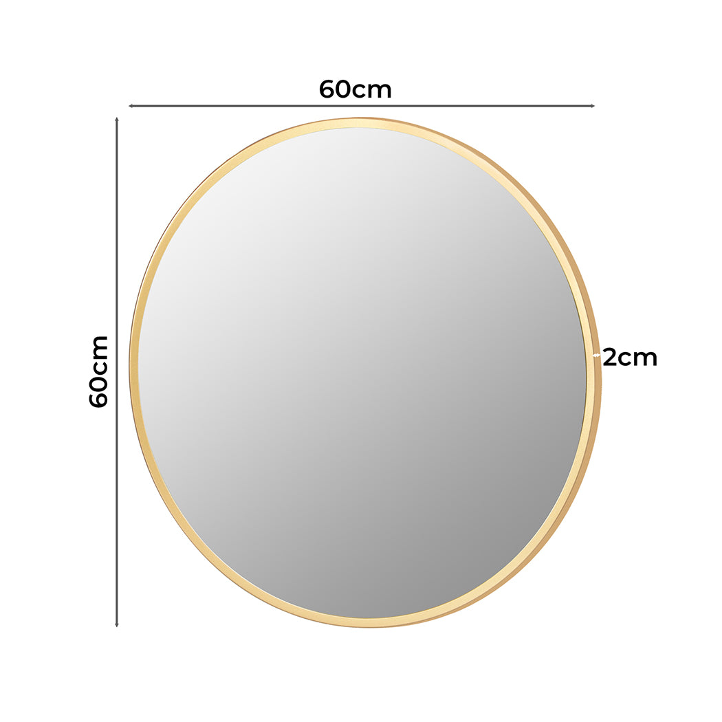 Yezi Wall Mirror Bathroom Makeup Mirrors 70cm-1910112987801325570