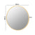 Yezi Wall Mirror Bathroom Makeup Mirrors 70cm-1910112987801325570