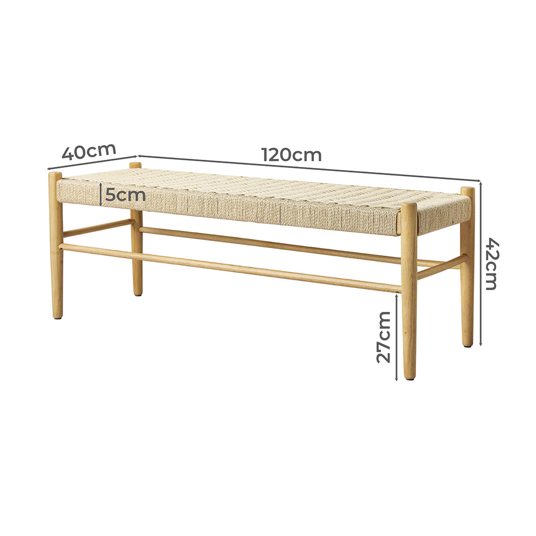 Levede Kraft Rope Bench Seat-1954802348358504450