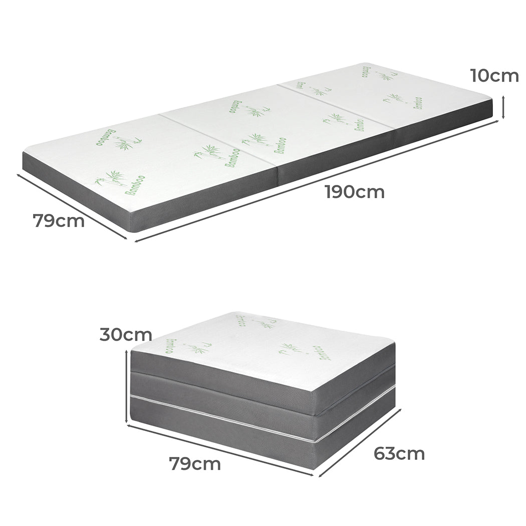 DreamZ Folding Mattress Foldable Foam Single-1910112900387835906