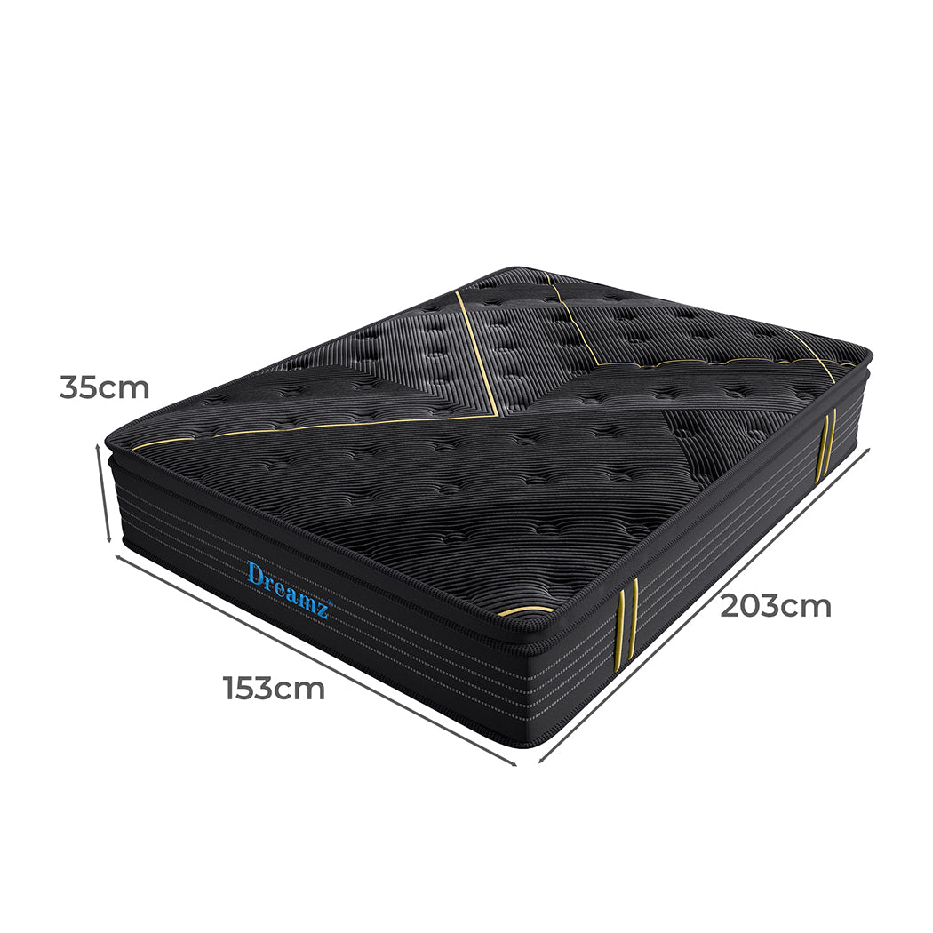 Dreamz Spring Mattress Bamboo Euro Top Queen-1954802858402648066