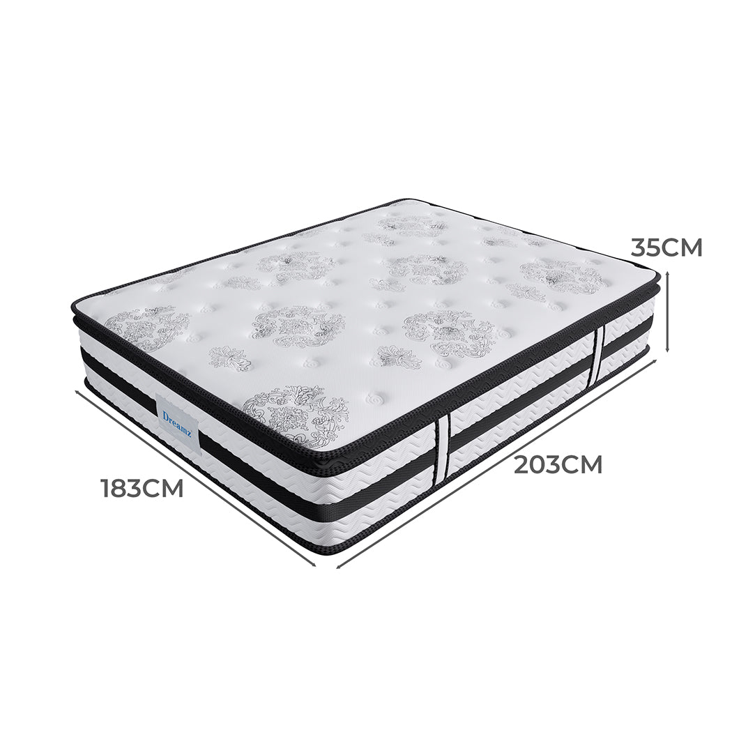 Dreamz Spring Mattress Bed Pocket Egg King-1910112879437287426