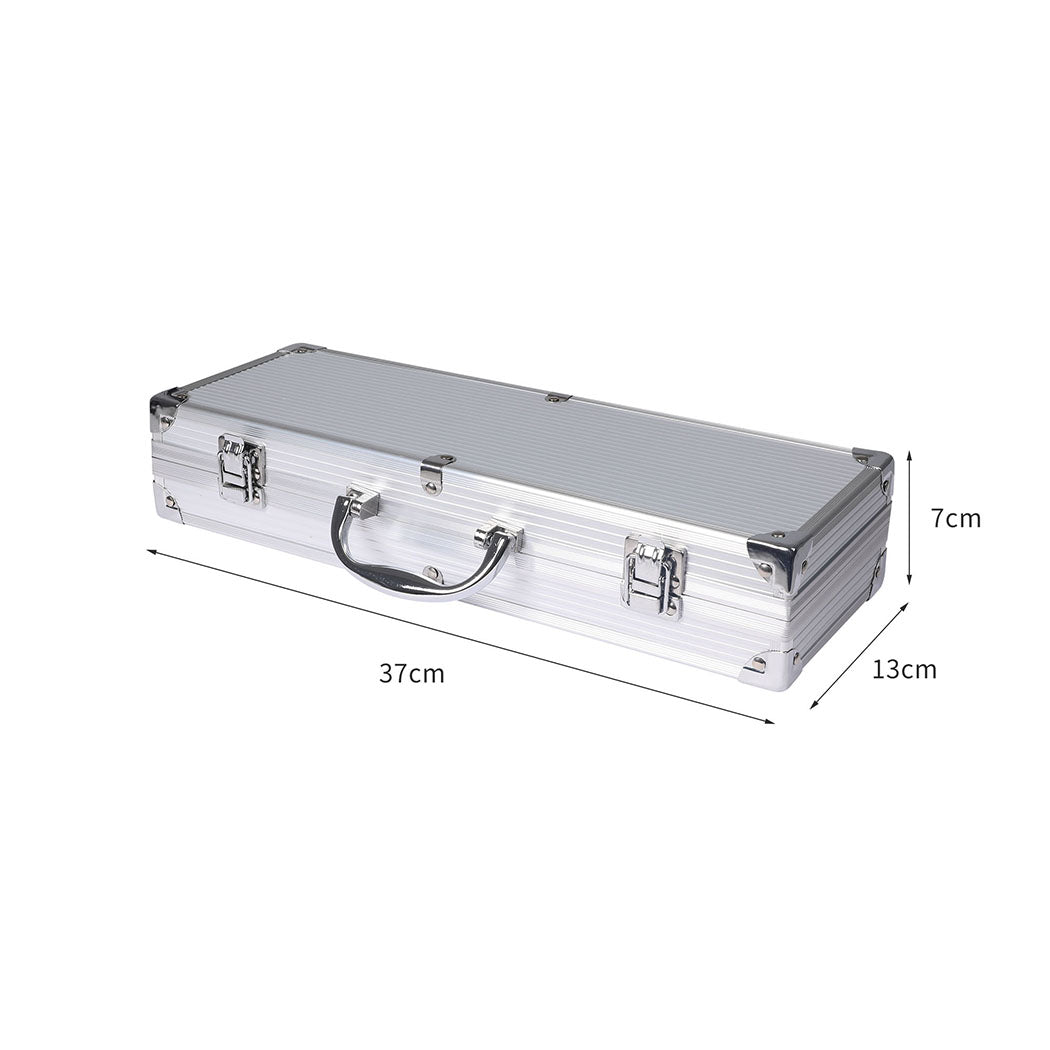 Moyasu 5Pcs BBQ Tool Set Stainless Steel-1919892909998608386
