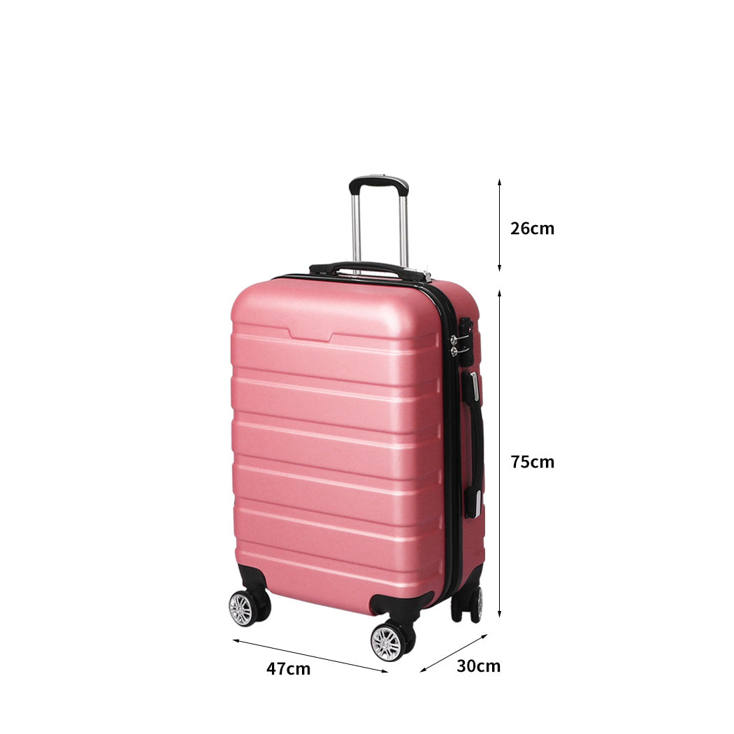 Slimbridge 28"Luggage Case Suitcase Rose Gold 28 inch-1954802816203755522