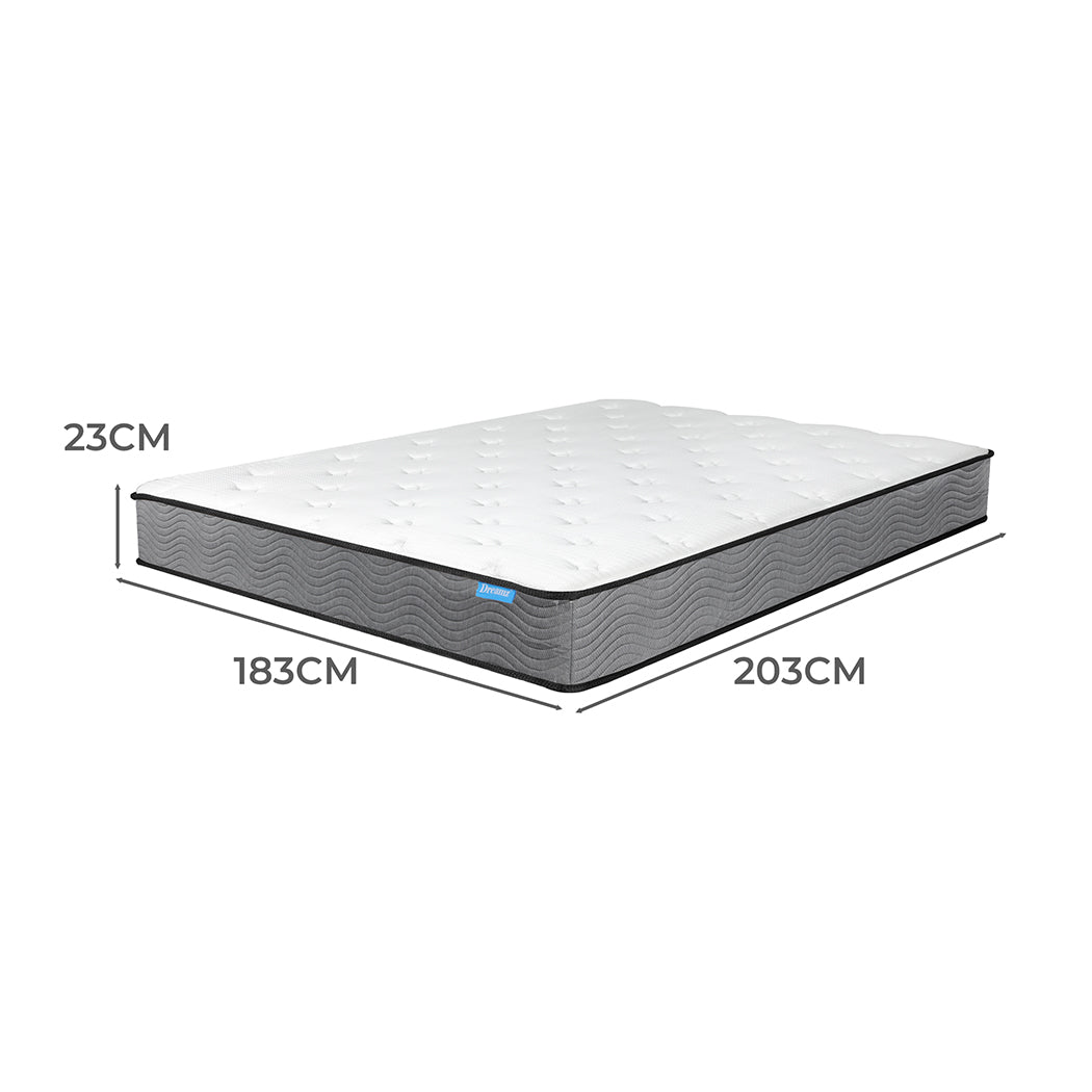 Dreamz Spring Mattress Pocket Bed Top King-1910112886479523842