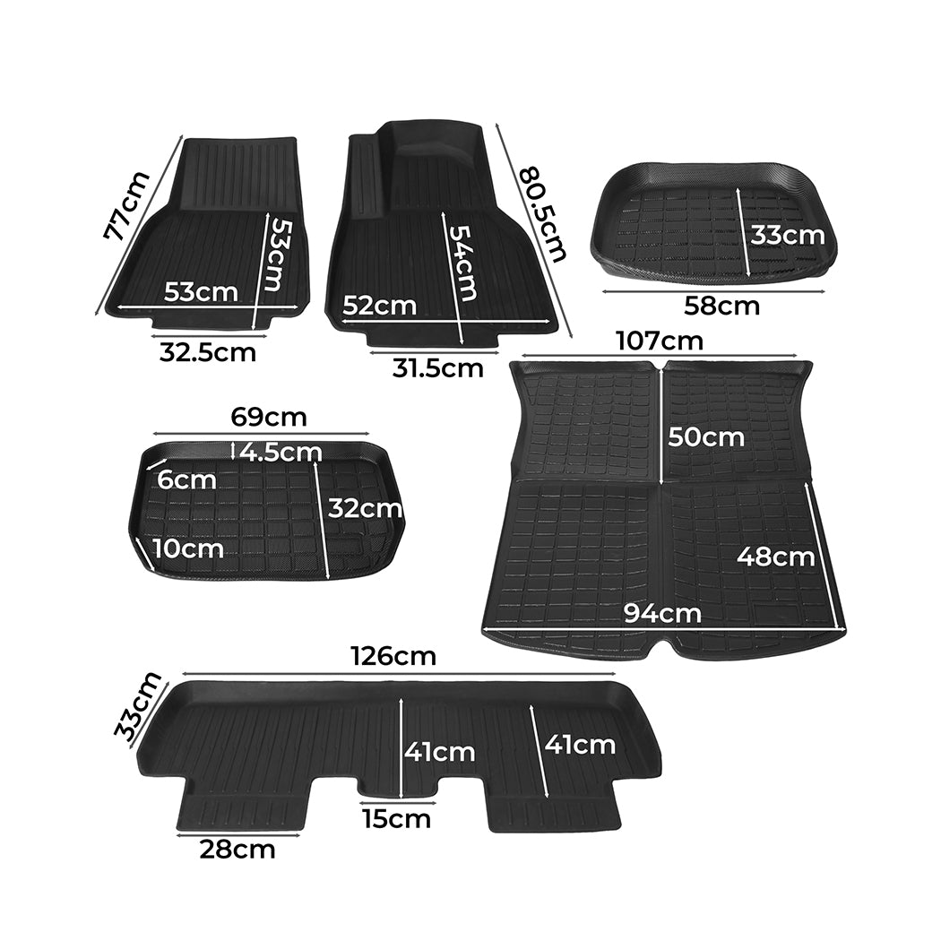 Manan Tesla Model Y Floor Mats Rear-1954802963193139202
