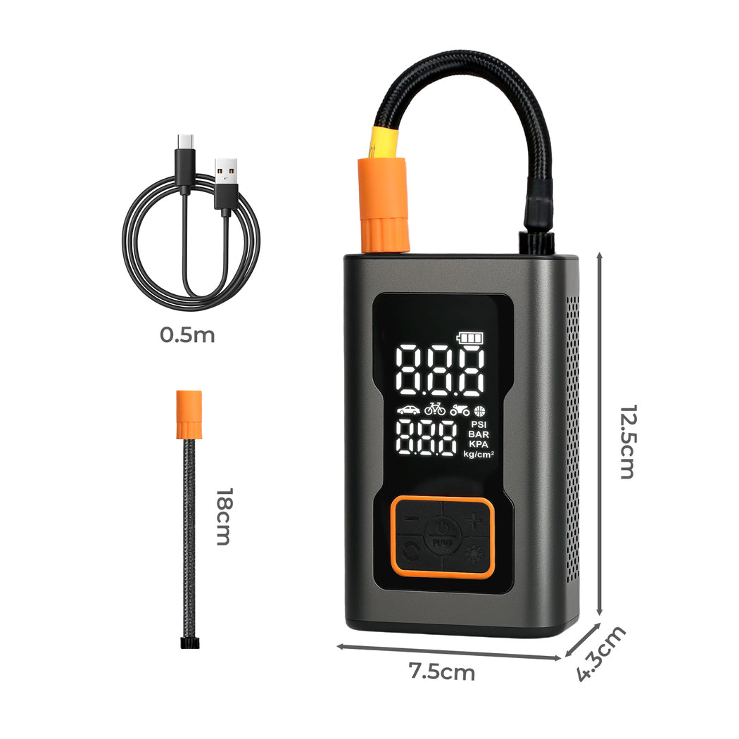 Traderight 150PSI Tire Inflator Portable Air Compressor-1973194186933014529