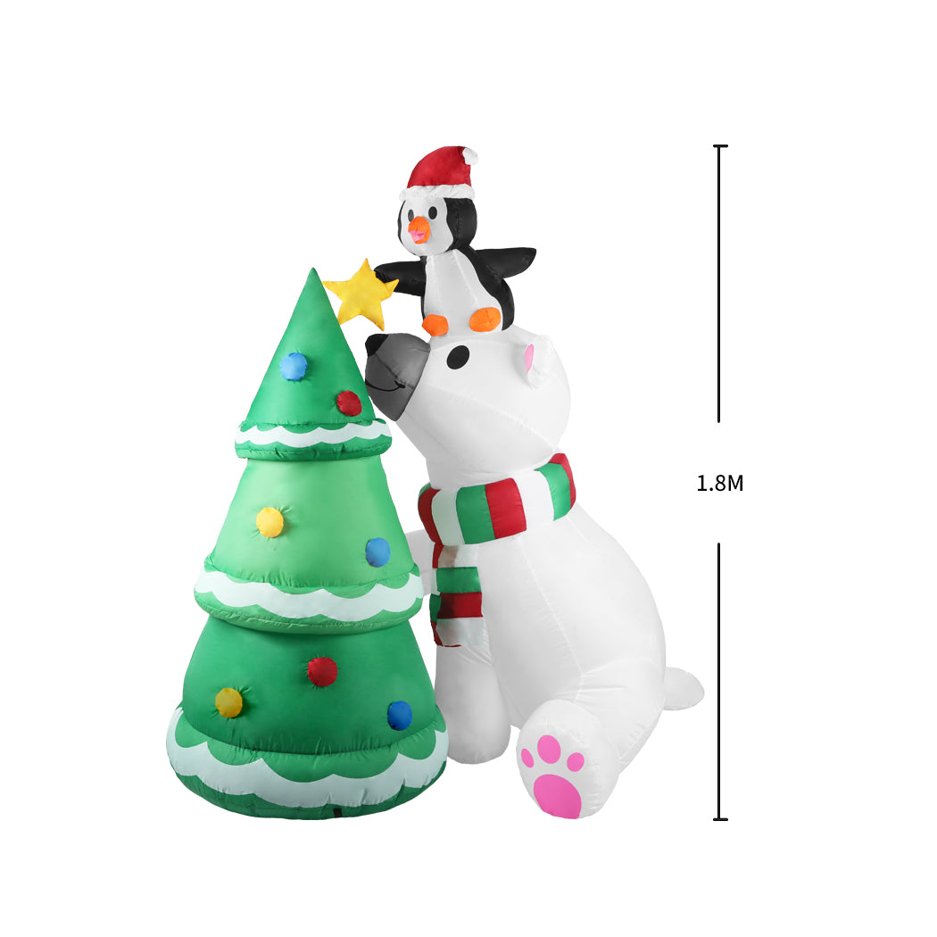 Santaco Inflatable Christmas Decor Polar-1963748914435854338