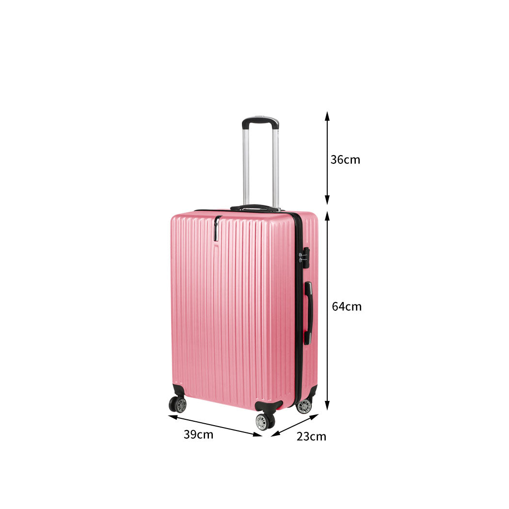 Slimbridge 24" Inch Luggage Suitcase Rose Gold 24 inch-1910112834411433986