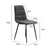 Levede 4x Dining Chairs Kitchen Velvet Grey-1954802984441483265