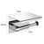 Toilet Paper Holder Roll Bath Tissue Silver-1910113085511831553