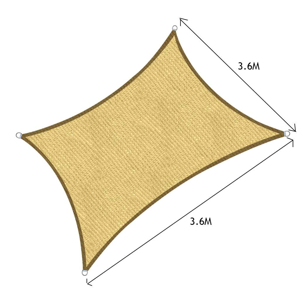 Outdoor Awning Cloth Sun Shades Sail Sand 180-1910112595336105986