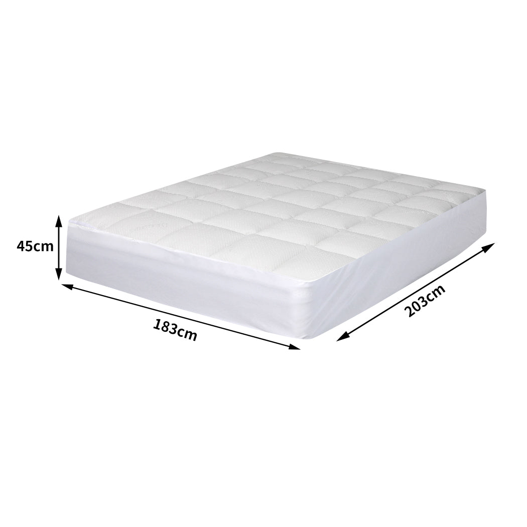 Dreamz Mattress Protector Luxury Topper King-1954802866531209217