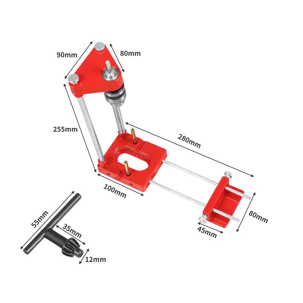 Traderight Drill Locator Alloy Steel Red-1919892894756507650