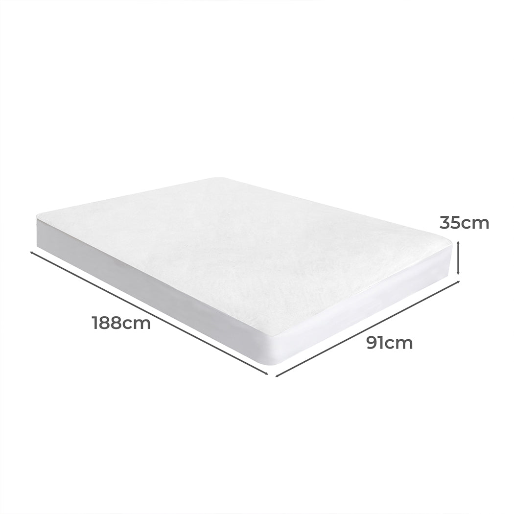 DreamZ Mattress Protector Topper Pillowtop Single-1954802695856590850