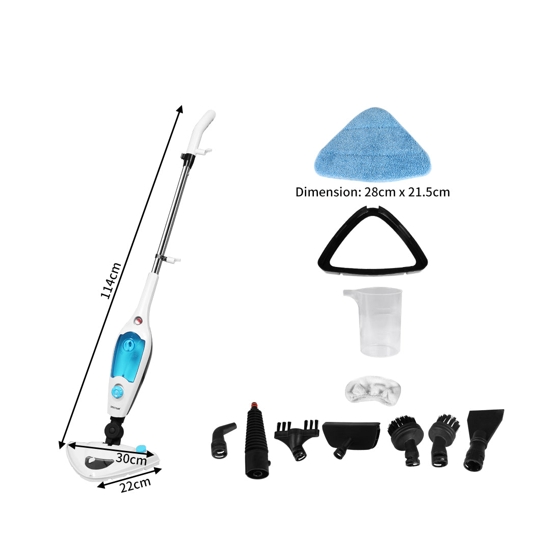 Spector Steam Mop Handheld Cleaner Multi Blue-1919892836086583298