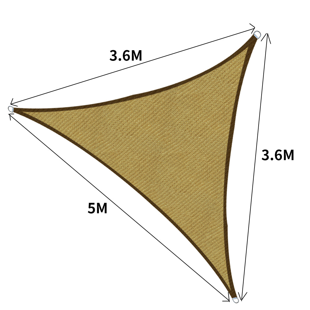 Outdoor Awning Cloth Sun Shades Sail Sand 280-1910112598951596034