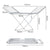 Levede Dryer Electric Heated Rack Airer Folding-1910112201272856578