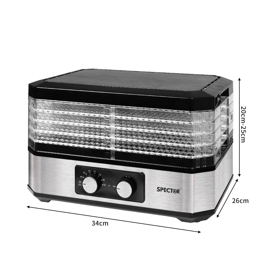 Spector Food Dehydrators Stainless Steel-1954802799657226242