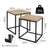 Levede 2PCS Nesting Coffee Tables-1954802379090169857
