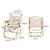 Levede 4PCS Camping Chair Folding Outdoor-1910112917647396866