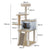 Pawz Cat Tree Tower Scratcher Wood Condo House 120cm-1910149783033614337