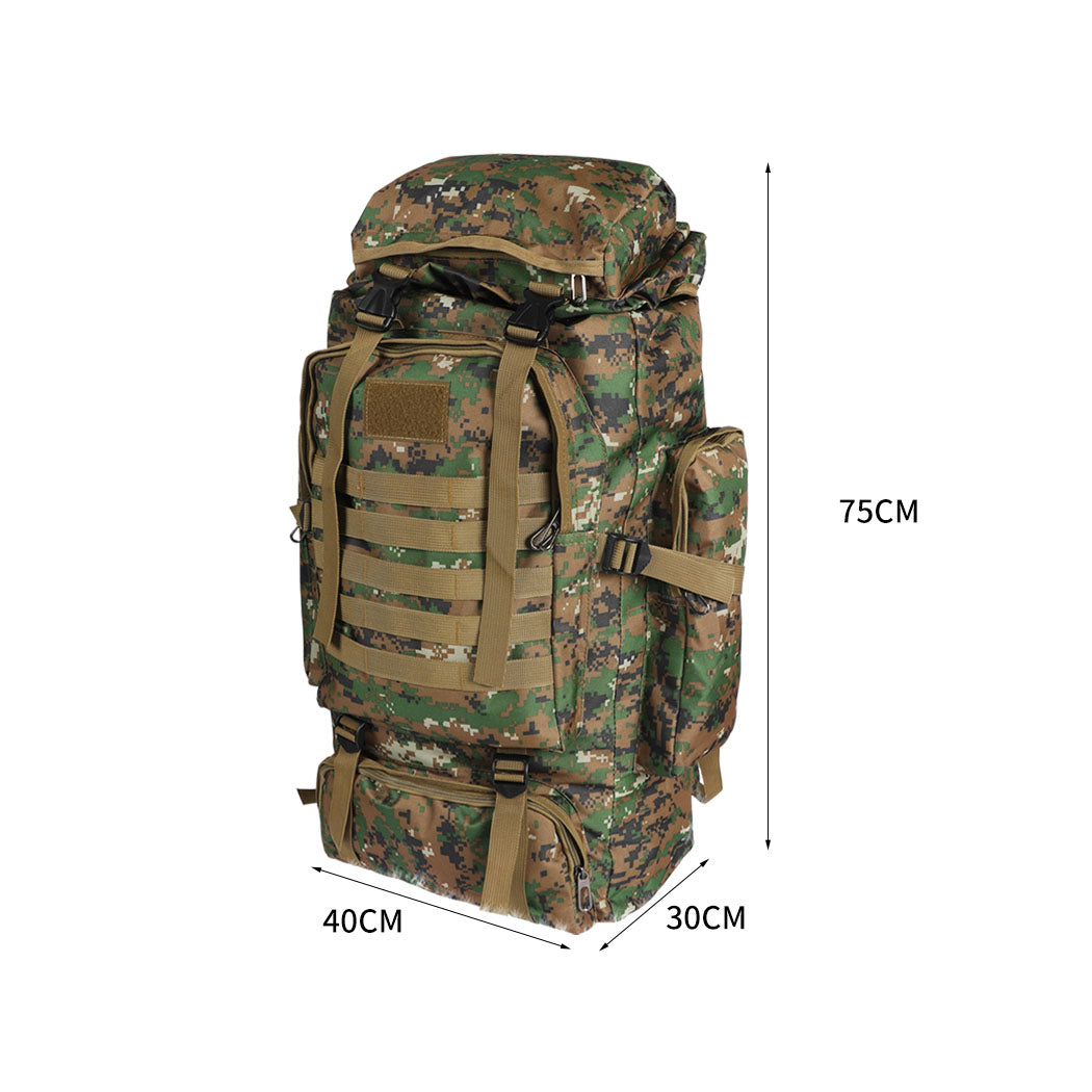 Slimbridge 80L Military Tactical Backpack-1954802650730074113