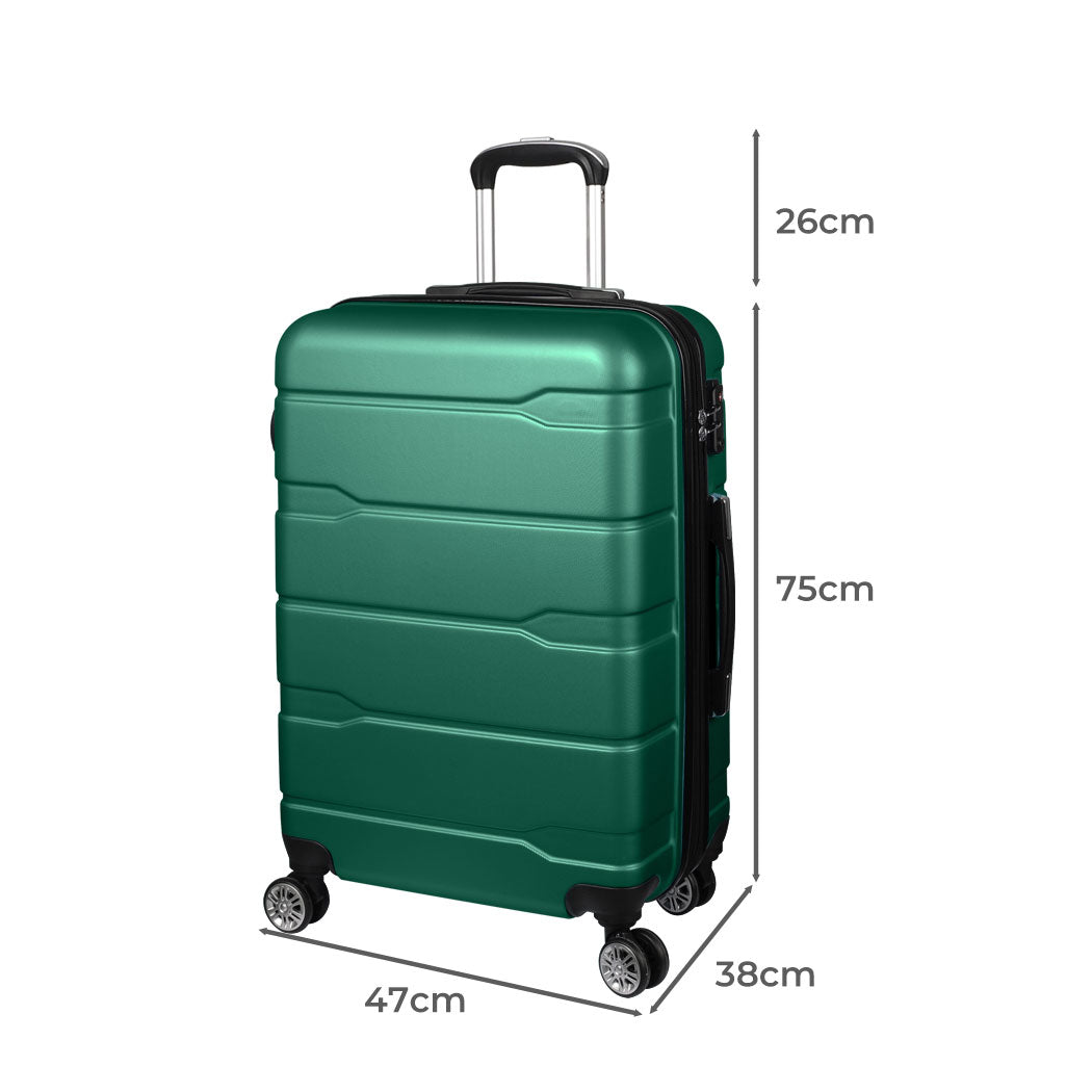 Slimbridge 28" Inch Expandable Luggage Green 28 inch-1910112842019901440