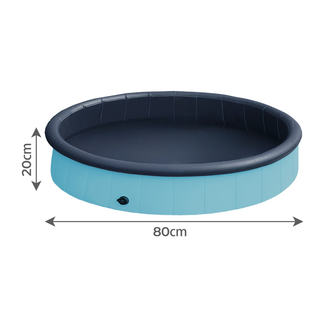 Pawz Folding Dog Swimming Pool-1954802425286234113