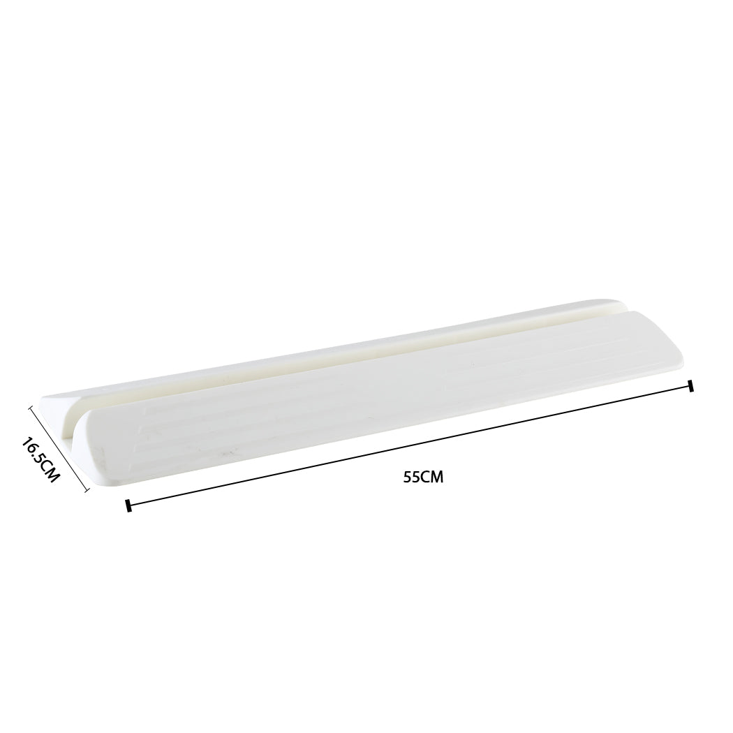 Levede Baby Safety Gate Adjustable Pet White Ramp-1910113188767207425