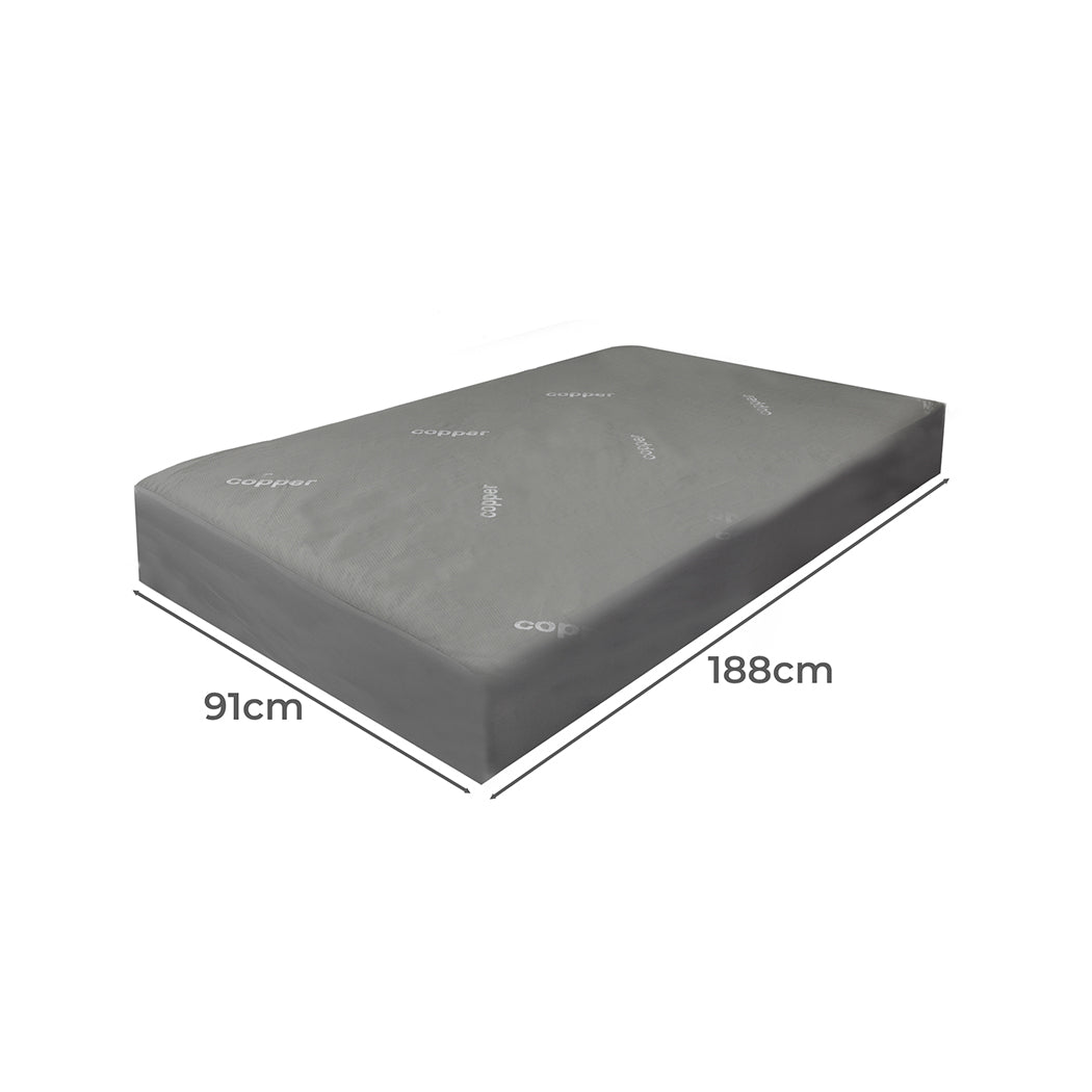 Dreamz Pillowtop Mattress Protector Single-1954802848256626690