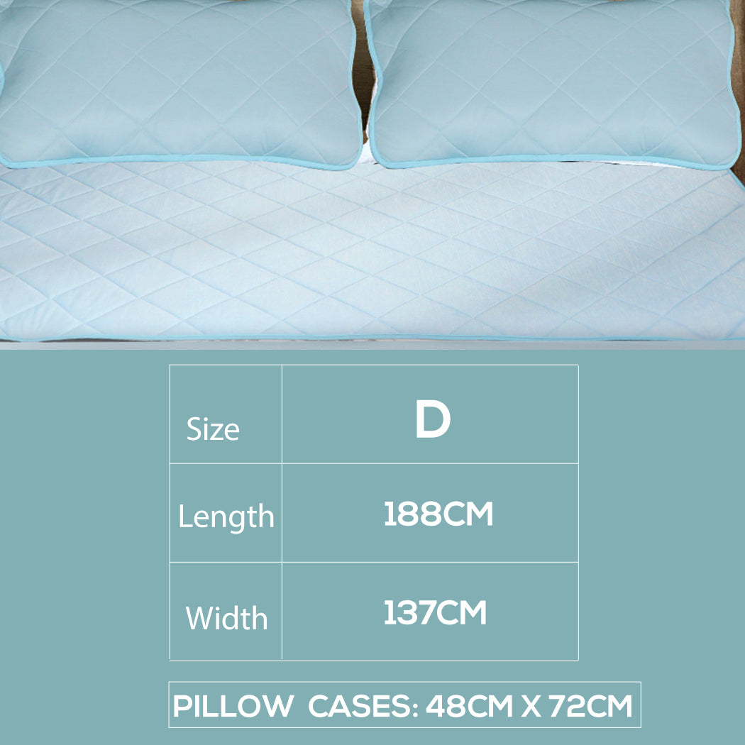 Dreamz Mattress Protector Cool Topper Double-1954802864043986945