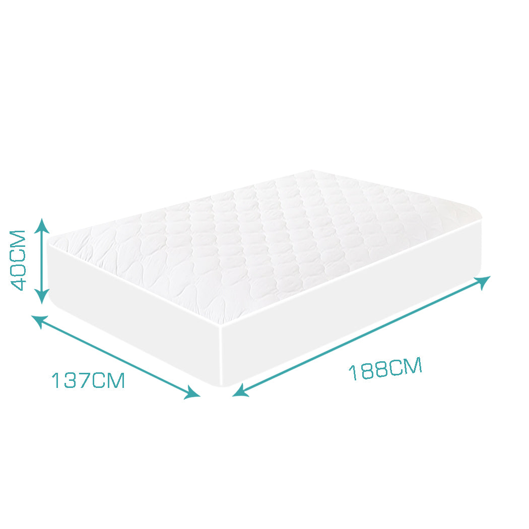 DreamZ Fitted Waterproof Bed Mattress Protector Double-1954802696993247233