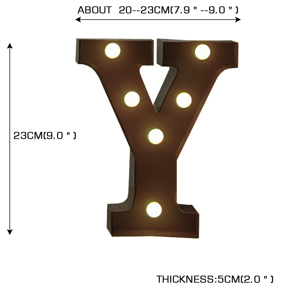 LED Metal Letter Lights Free Standing-1954803064095510530