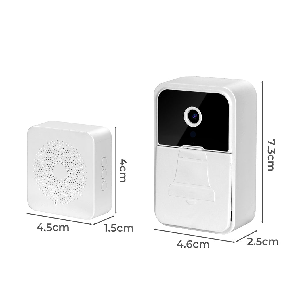 Wifi Doorbell Camera with 2 Indoor Chime-1910112334320373762