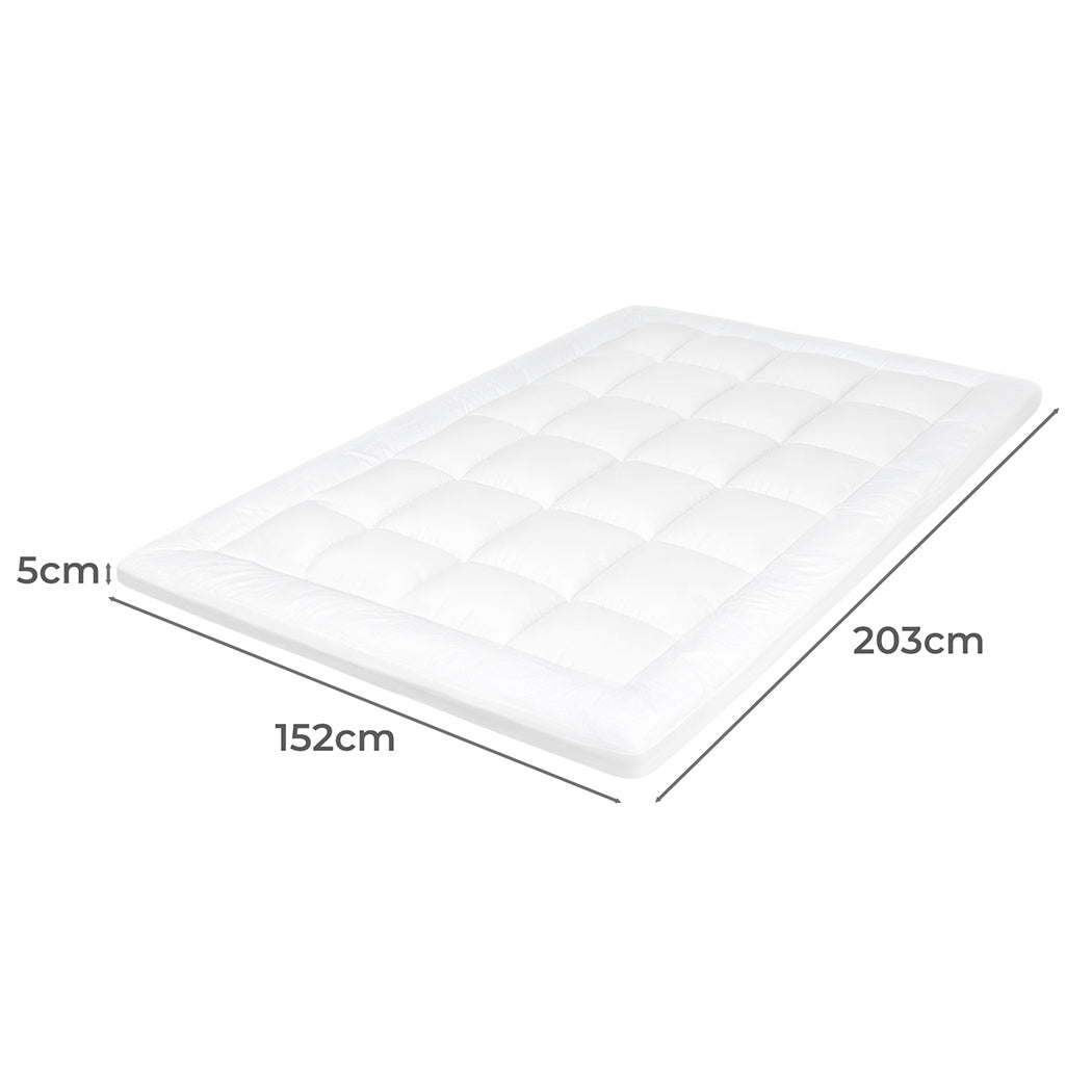 Dreamz Mattress Topper Pillowtop Cover Bed Protector Queen-1973194190573670401