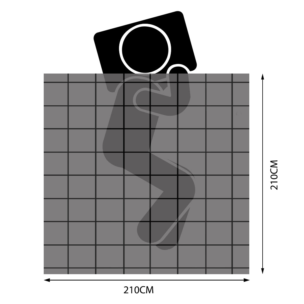 DreamZ Duck Down Feather Quilt 200GSM Queen-1954803025885401090