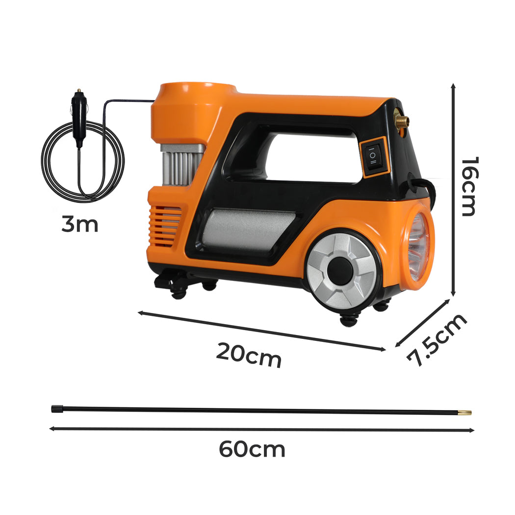 Manan 150PSI 12V Car Tyre Inflator Digital Air Pump LED-1973194187327279106