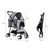 PaWz Large Pet Stroller Dog Cat Travel Grey-1954802606580830209