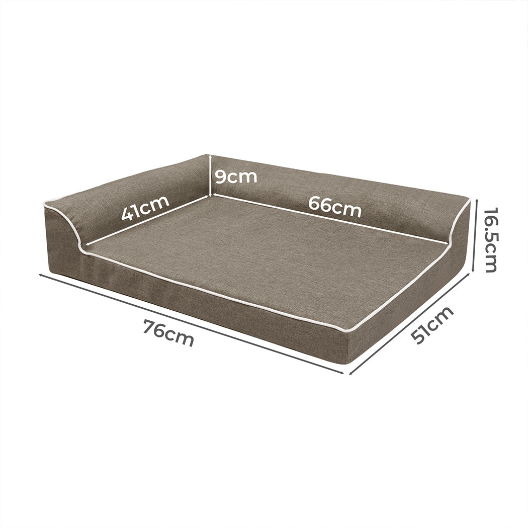 Pawz Orthopedic Dog Bed M Coffee-1954802426519359489