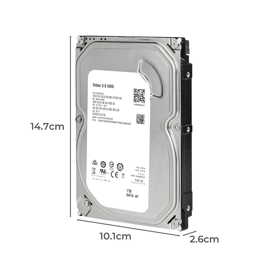 Kvenland 1TB Hard Drive For Security-1954802791113428994