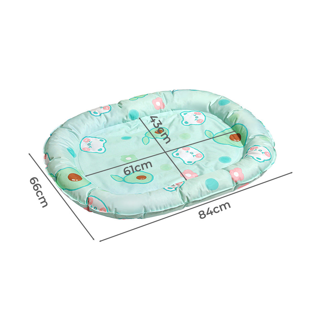 Pawz Pet Cooling Mat M Green-1954802431124705281