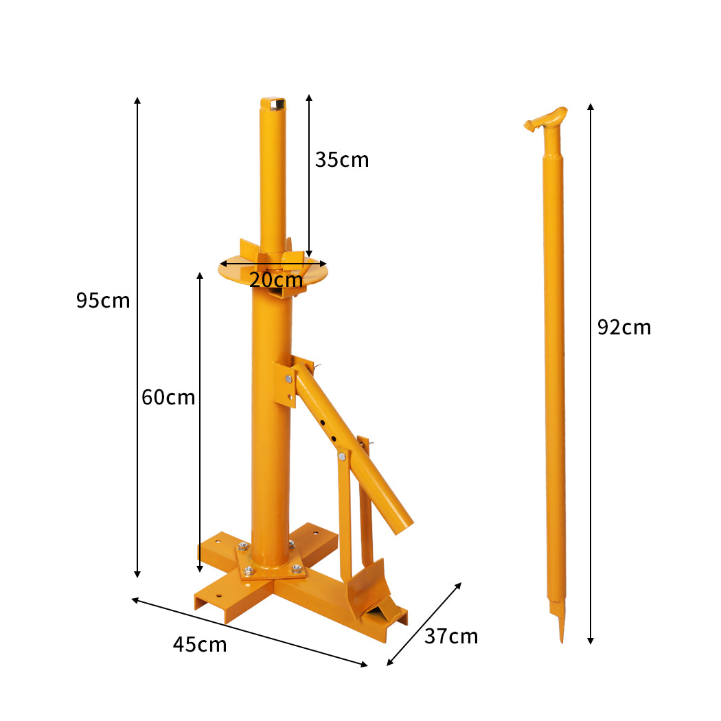 Manan Manual Tyre Changer Tire Changer Yellow-1954802956452892674