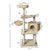 PaWz Cat Tree Toy Scratching Post Scratcher Tower Condo Wooden House Cream 130cm