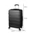 Slimbridge 28" Expandable Luggage Travel Suitcase Trolley Case Hard Set Black