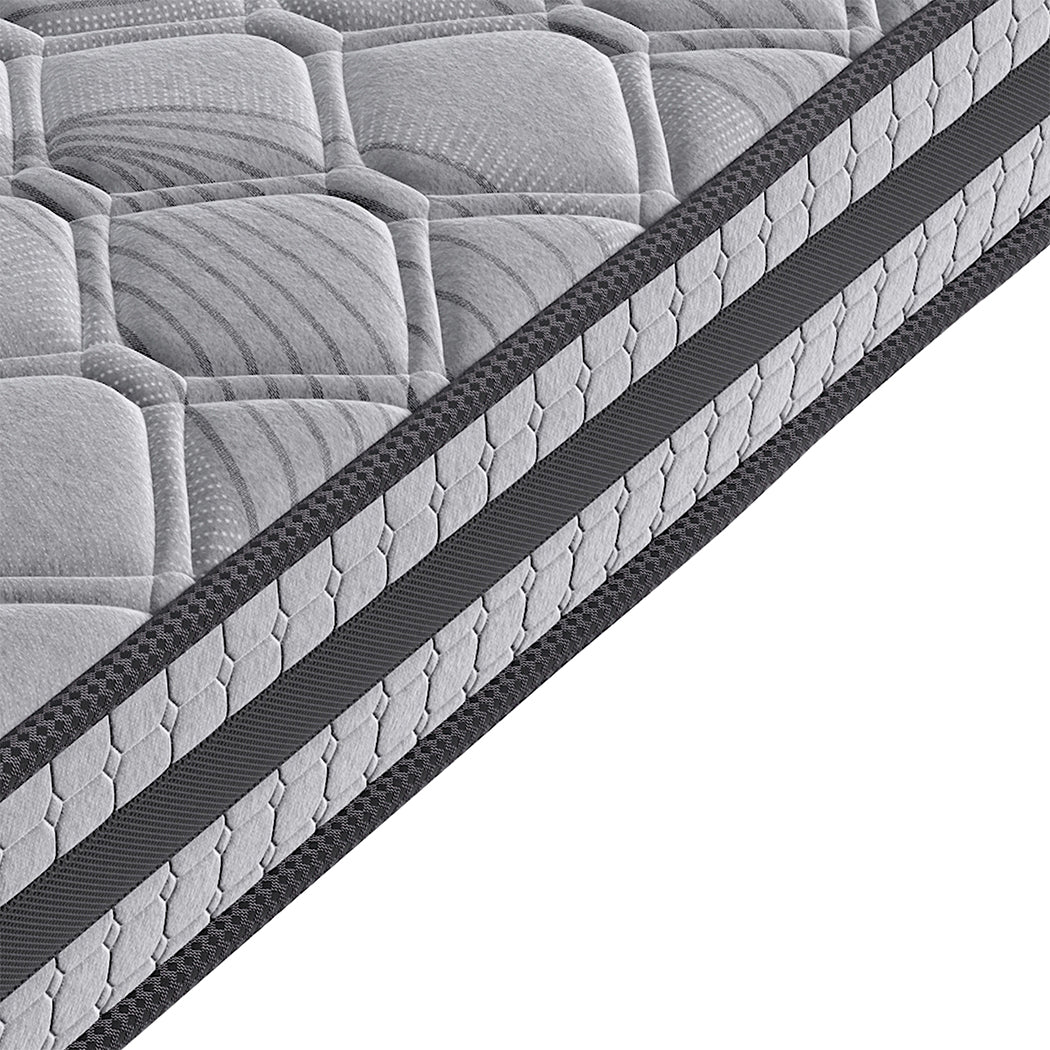 Lavio King Spring Mattress Grey Medium Firm-1954802375722143747
