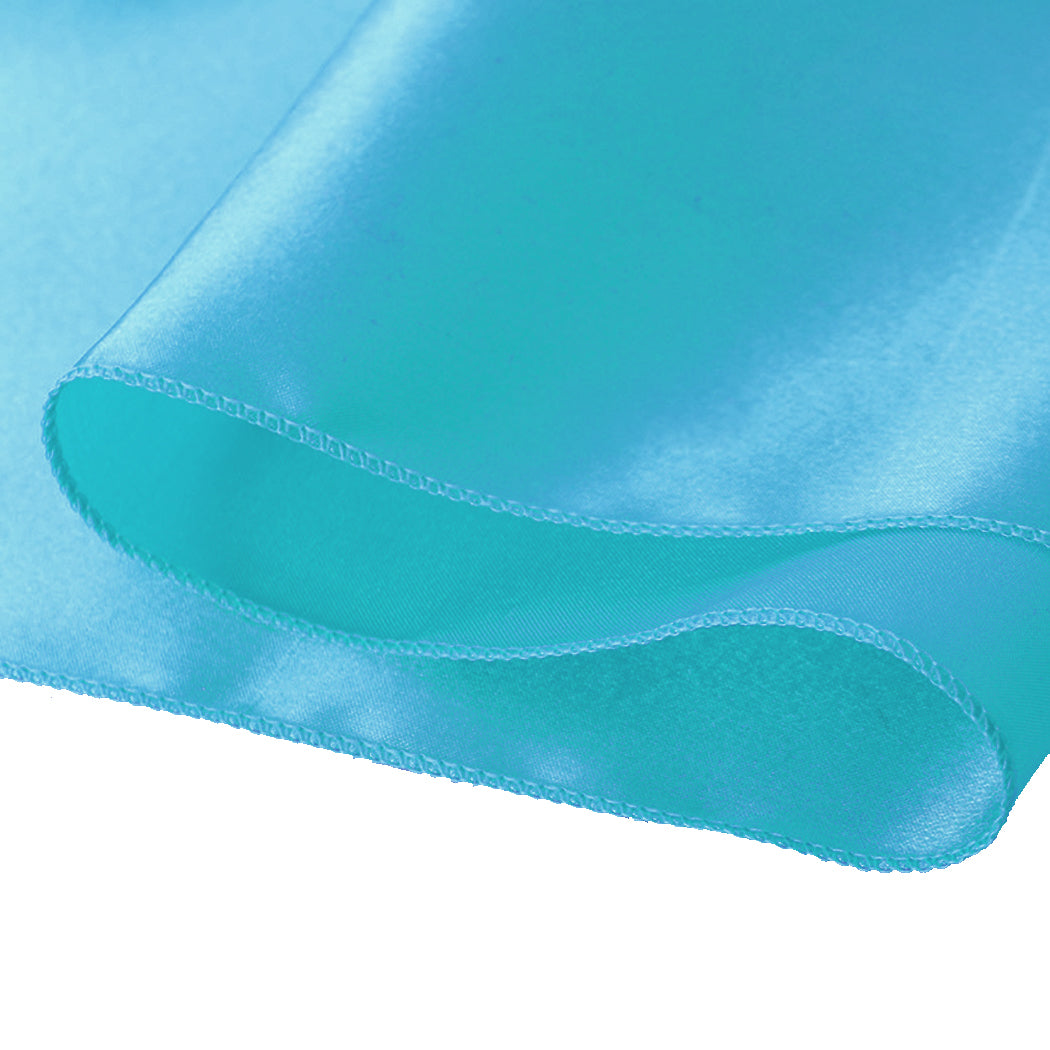 50x Satin Chair Sashes Cloth Cover Wedding Tiffany-1954802695655264259