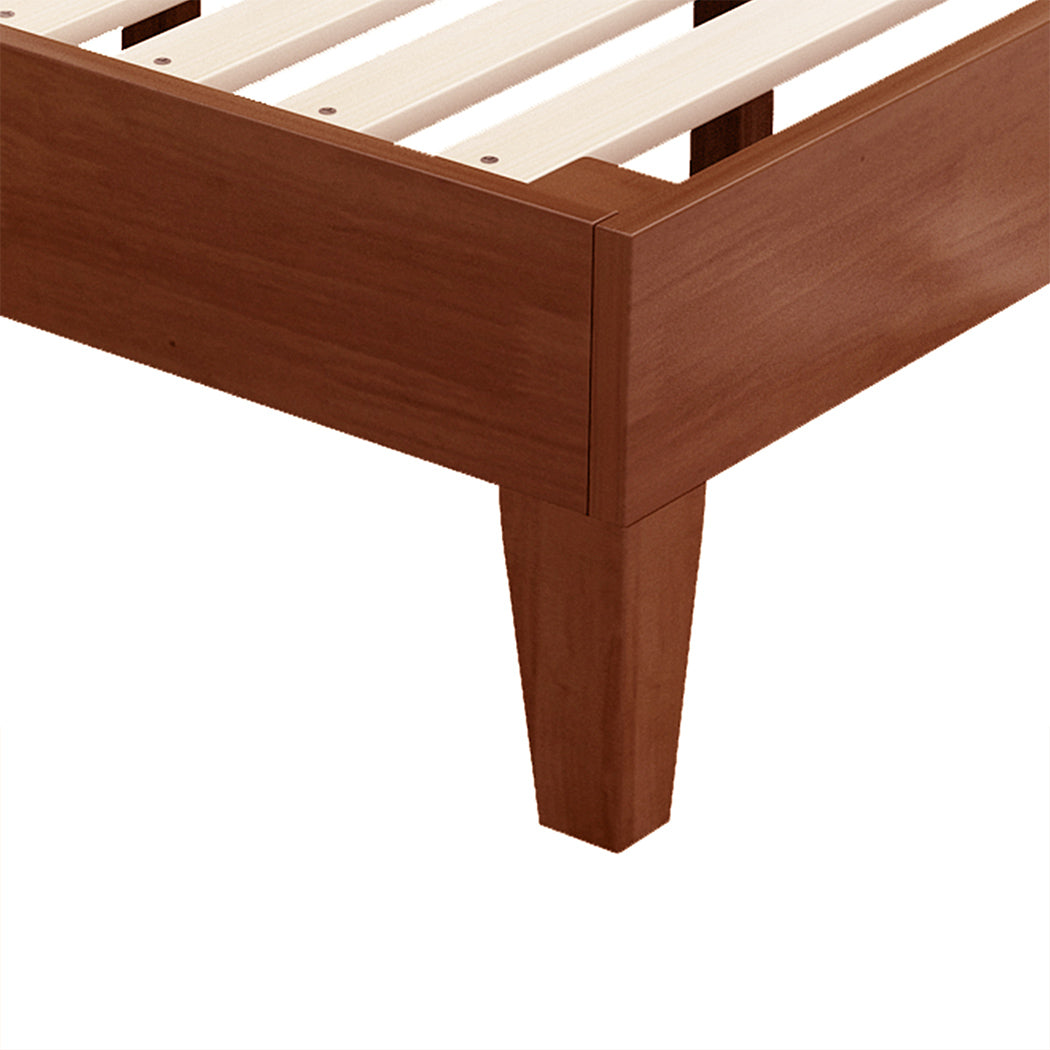 Levede Queen Rubberwood Bed Frame-1910113212540522499