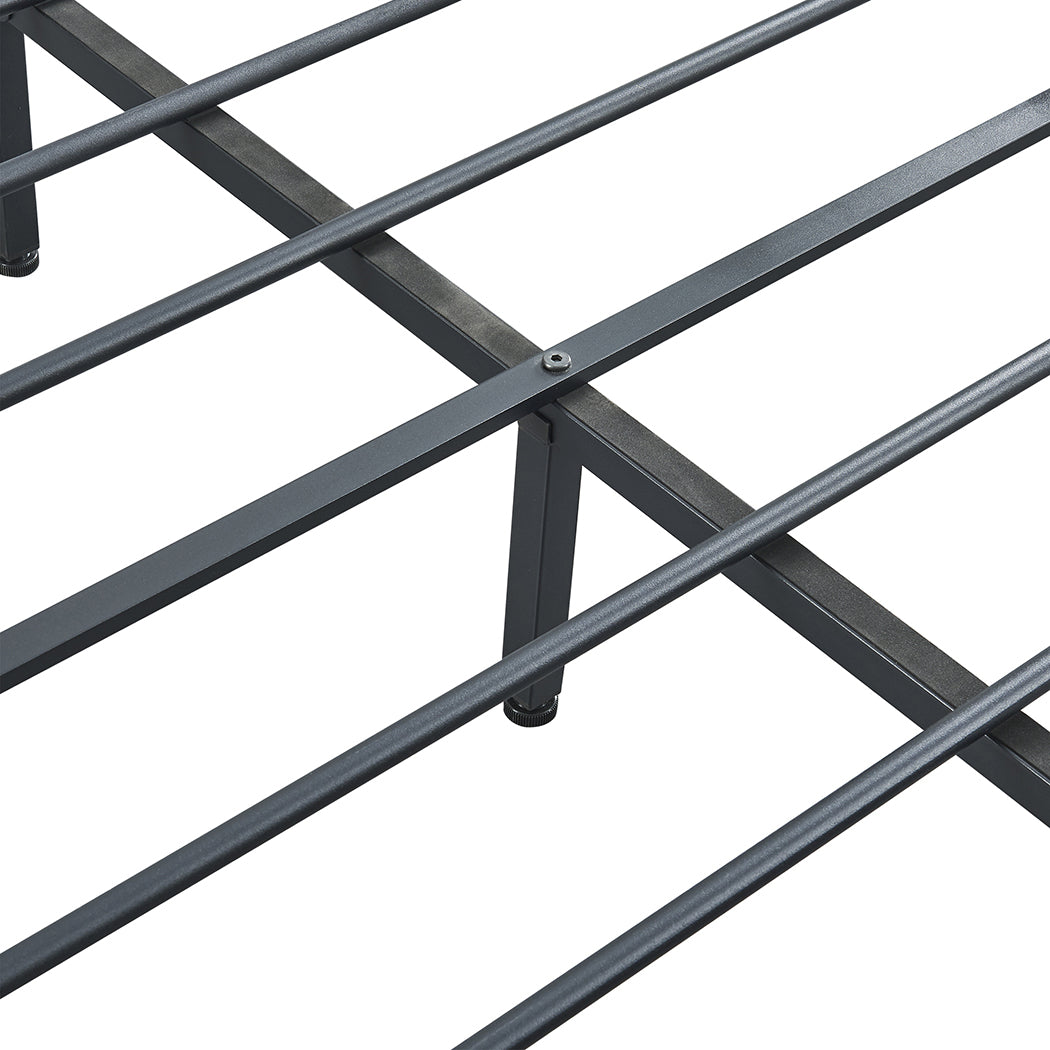 Levede Metal Bed Frame Mattress Base Queen-1910113211580026883